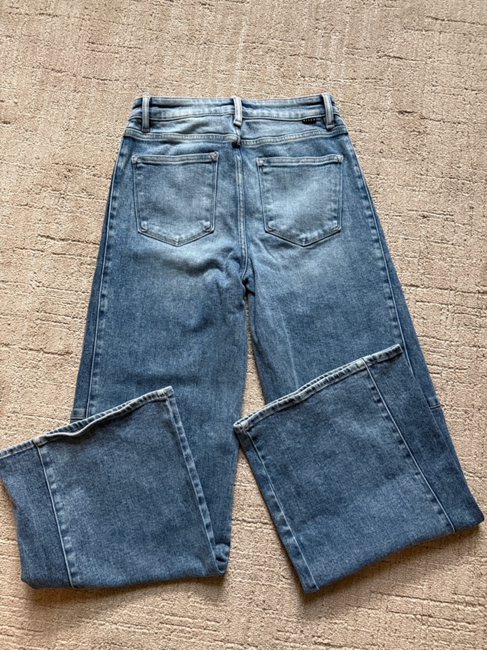 Risen Jeans wide leg flare jeans Sz 5/27 - Picture 5 of 6